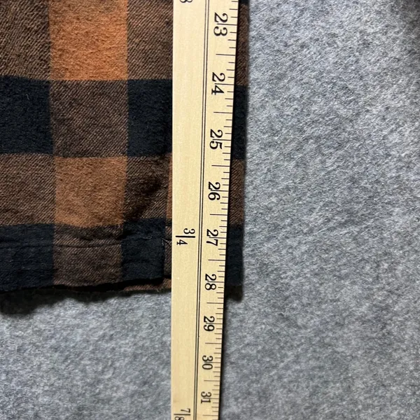 Skims Lounge Pants XXS Brown Black Buffalo Plaid‎ Cotton Pajama Bottoms Sleep - Image 3