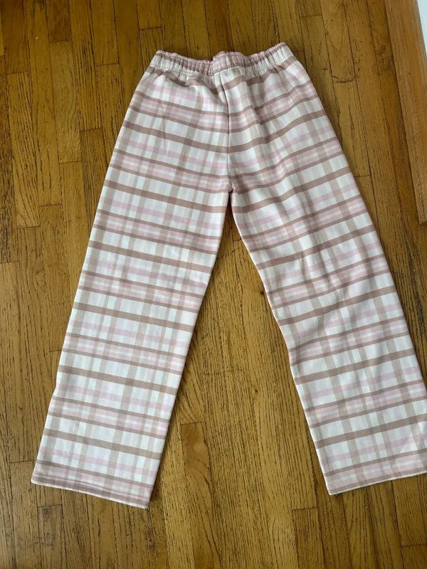 🩷 Happy Camp3r Plaid Flannel Sweatpants 🩷 BRAND NEW - Image 5