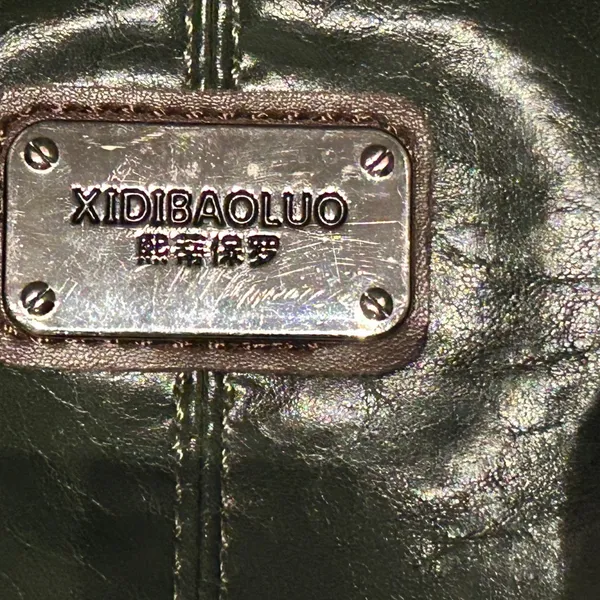 Stylish Green and Brown Women's Bag Xidibaoluo - Image 15