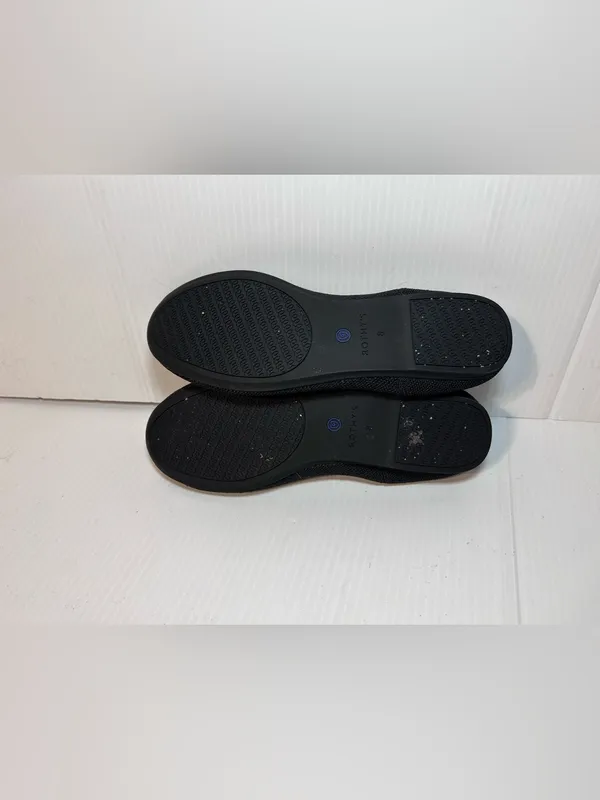 Rothy's Black slip on flat shoe women size 8 - Image 6