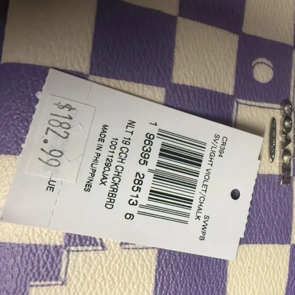 NWT Coach Nolita 19 With Checkerboard Print CR394 - Image 7