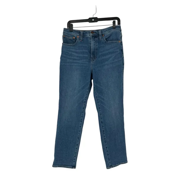 Madewell The Perfect Vintage Jean High Rise Classic Straight Leg Denim Blue 29 - Image 2