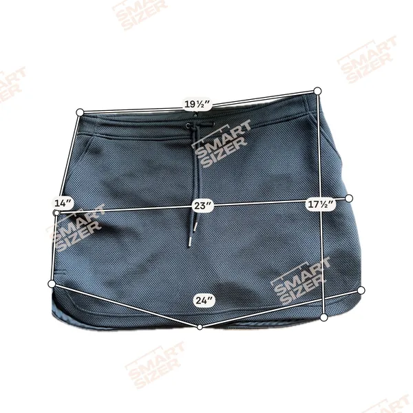 Slazenger Golf Black Mesh Skort Size 16 Drawstring Athletic‎ Golf - Image 5