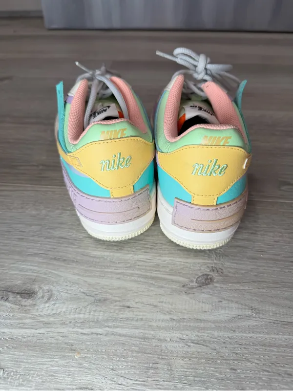 Nike Air Force 1 Shadow Pale Ivory Blue Size 7 - Image 6