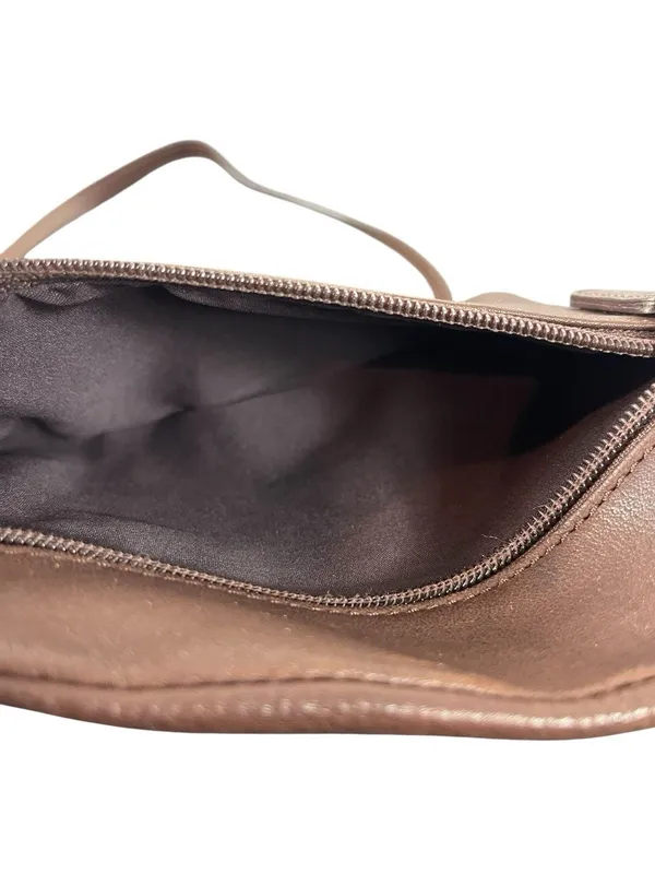 Fossil Soft Genuine Leather Purse Brown Everyday Crossbody Shoulder Bag - Image 6