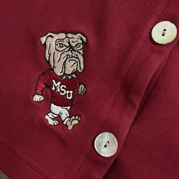 Castles Sport Mississippi State Logo Embroidered Vest - Image 5