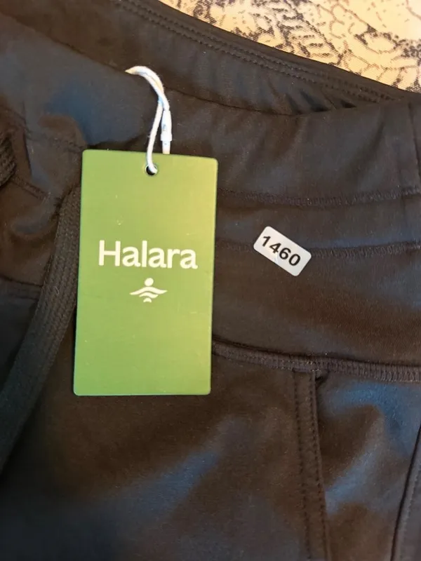 Halara nwt XS Womens Black Drawstring Joggers XS Nylon & Elastane - Image 3