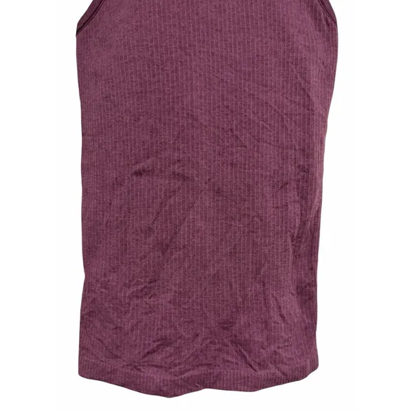 Lululemon Ebb to Street Tank Top Burgundy Women's Size‎ 4 - Image 5