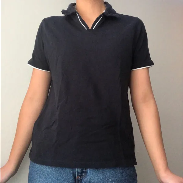vintage velocity black polo golf tee - Image 2