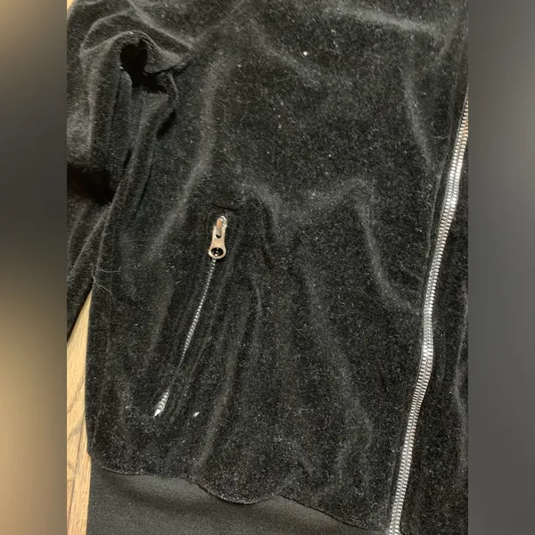 Nike velvet zip up XS - Image 3