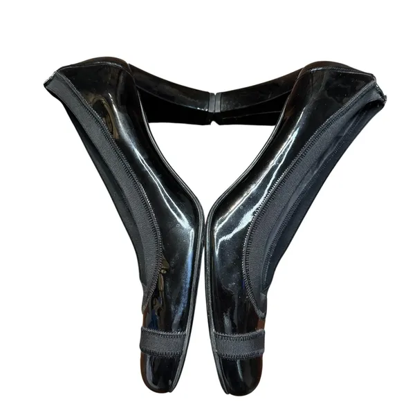 Stuart Weitzman Shoes Womens Size‎ 8 Black Patent Leather Block Heel Dress Pumps - Image 5
