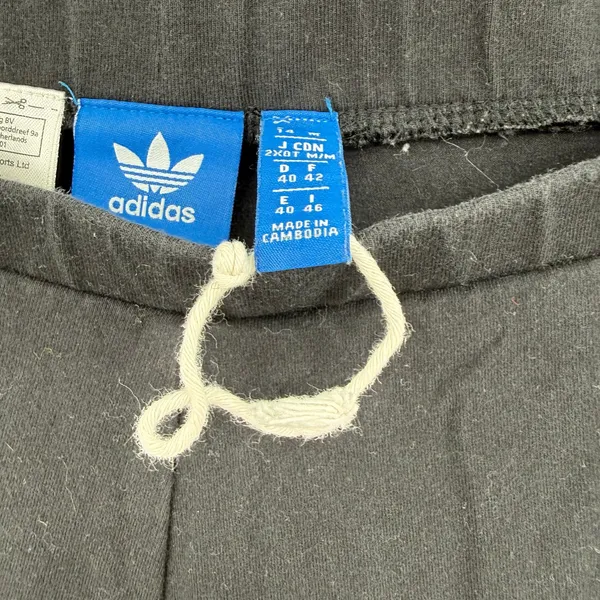 Adidas Size Medium Black White Leggings Athletic Activewear Pants - Image 6