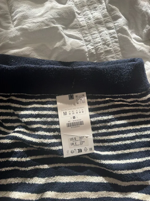 ZARA Knit Mini Skirt - Image 3