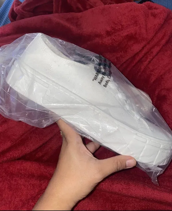 Mad Love White Shoes For Women Size 11 New - Image 2