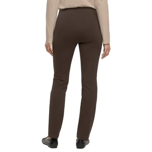 NWT Banana Republic #1897892 Black Pull On Stretch Ponte Pants L - Image 2