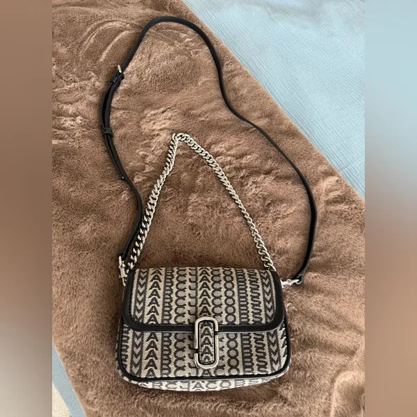 🛎️ Clearance MARC JACOBS THE MONOGRAM J MARC MINI SHOULDER BAG  Black Multi - Image 2