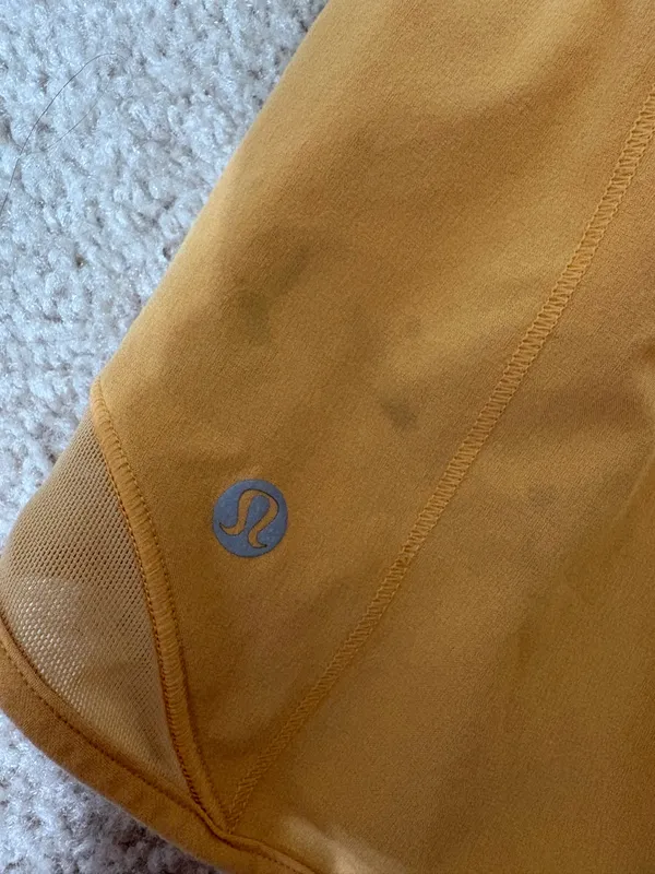 Orange Lululemon Hotty Hot Shorts 2.5" - Image 3