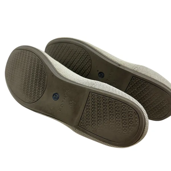 Rothy's The Flat‎ Shoes in the Flax Birdseye Knit Ballet Gray Size 8.5 - Image 11