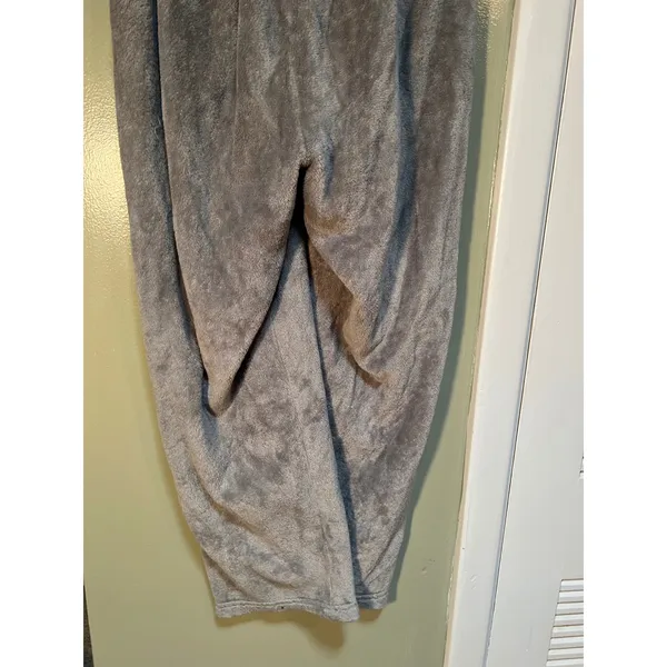 Free Haven Womens Sz Large Plush Sweatpants Lounge Pants Light Gray Straight Leg - Image 7