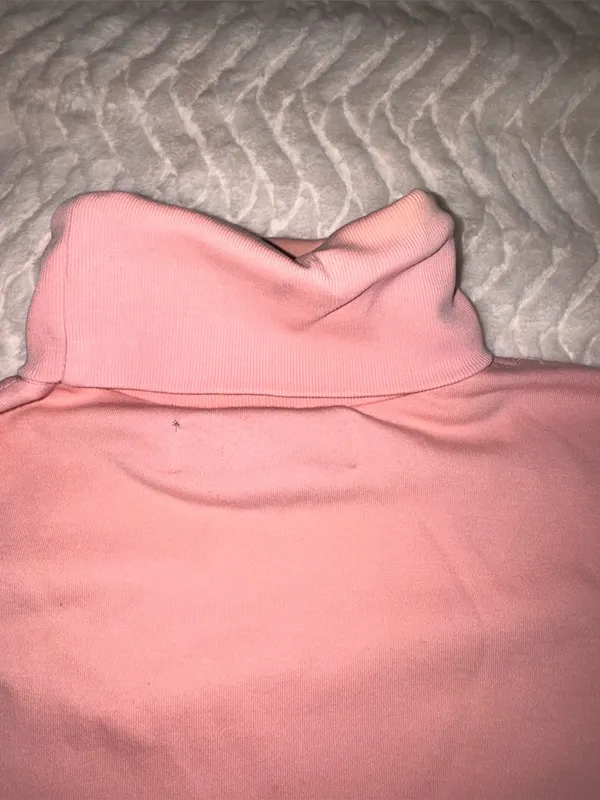 Ralph Lauren Dusty Pink Cotton Turtleneck - Image 6