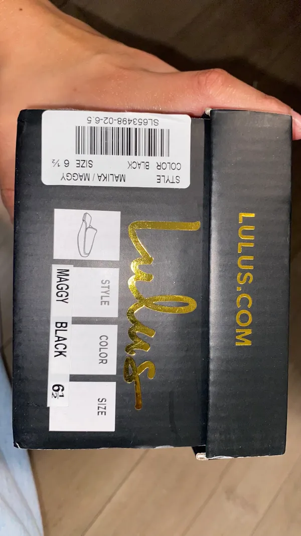 Black Flats Size 6.5 - Image 2