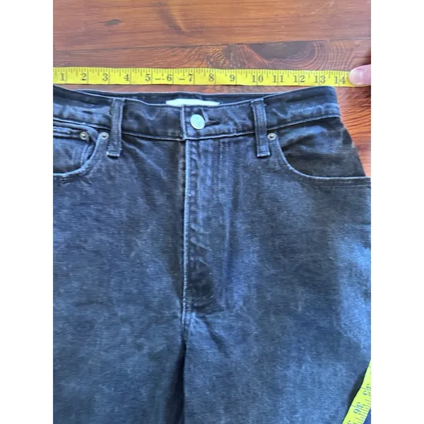 Abercrombie & Fitch Curve Love The 90s Straight Ultra High Rise Jeans Size 26 - Image 10