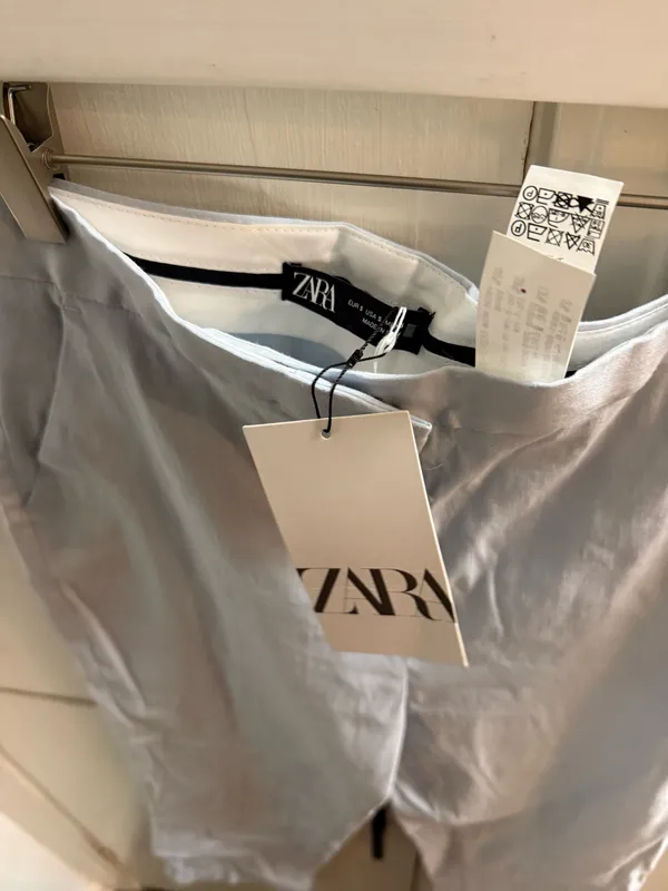 Zara Light Blue Pants - Image 4