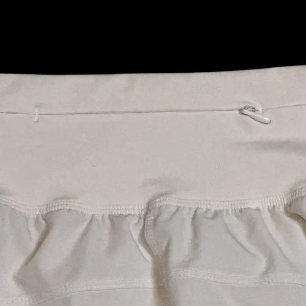 Kinesis‎ White Athletic Running Shorts W/Zipper Pocket 3.5” Inseam Small Active - Image 7