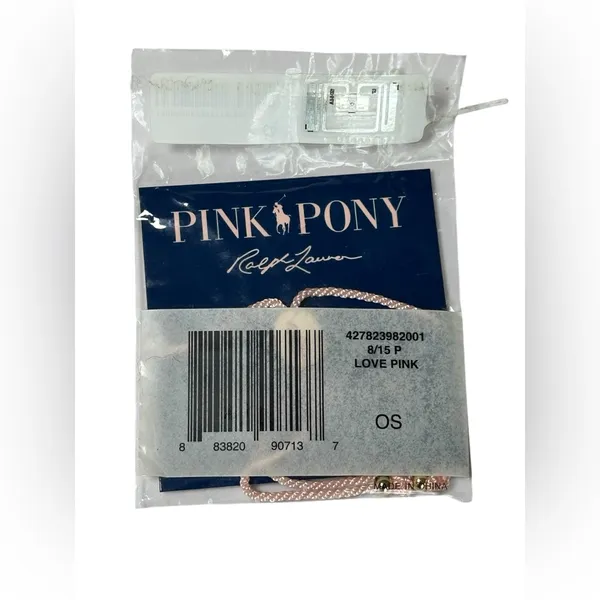 Ralph Lauren Pink Pony Save Lives Bracelet - Image 2