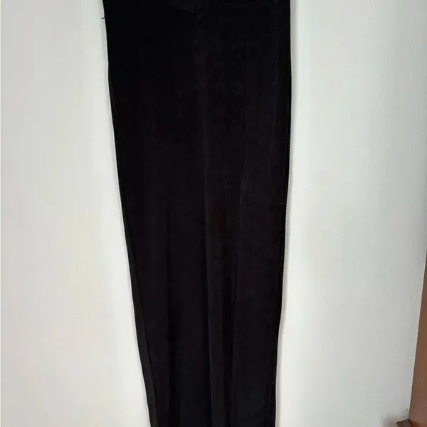 Princess Polly Long Skirt Front Slit Size US 4 Black - Image 9
