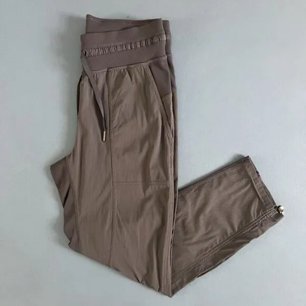 Lululemon Dance Studio Crop 25" Titanium‎ Gray Pants - Image 5