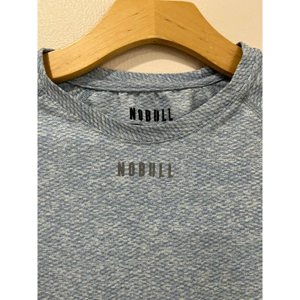 NOBULL Blue Long Sleeve‎ Athletic Performance Top Size S Workout Gym - Image 2