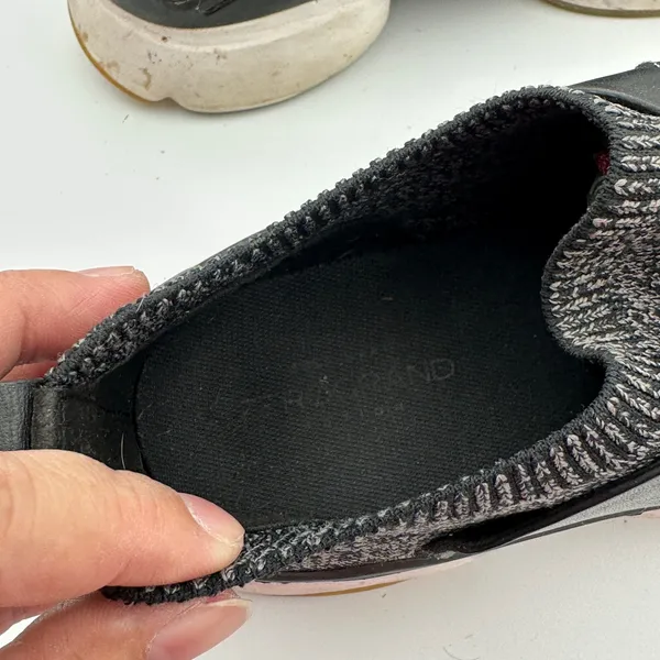 Cole Haan ZERØGRAND Knit Running Sneakers Black Gray Women's‎ Size 8.5 - Image 8