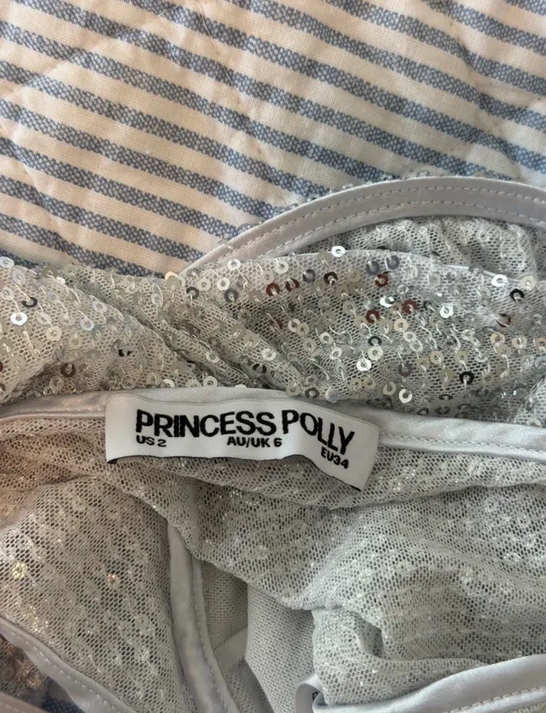 Princess Polly Opaline Sequin Cami Top - Image 4
