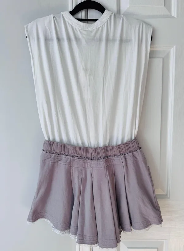 Anthropologie Daily Practice Sporty Twofer Mini Dress, Size M - Image 10