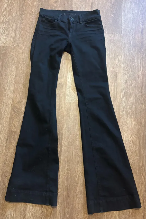 Jr Girls J Brand Bootcut Jeans - Black - Image 3