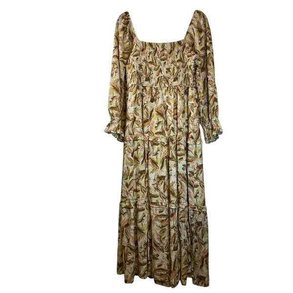 Moon River Floral Dress - Size L - Image 3