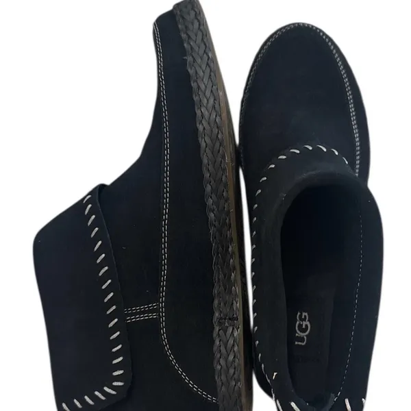 UGG Varney Black Suede Ankle Boots - Image 6