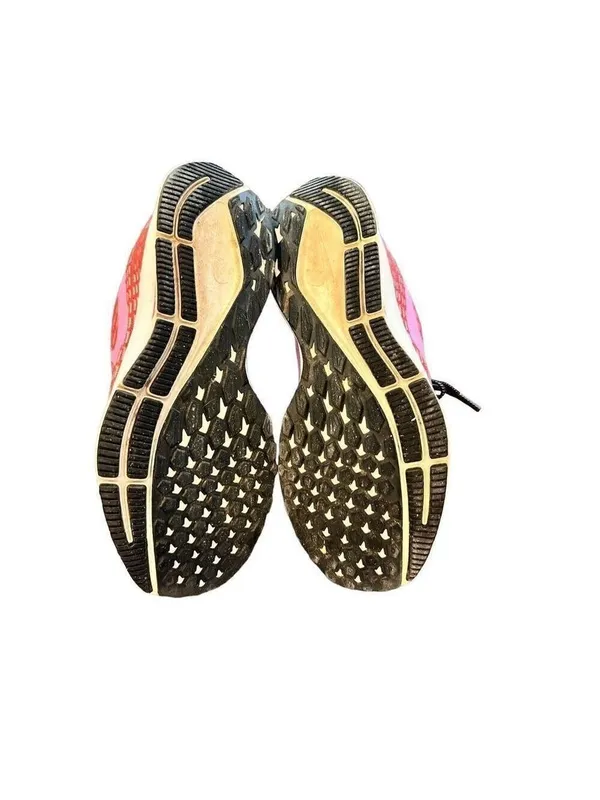 NIKE Air Zoom Pegasus 35 Running Shoes Womens 10 Orange Athletic - Image 9