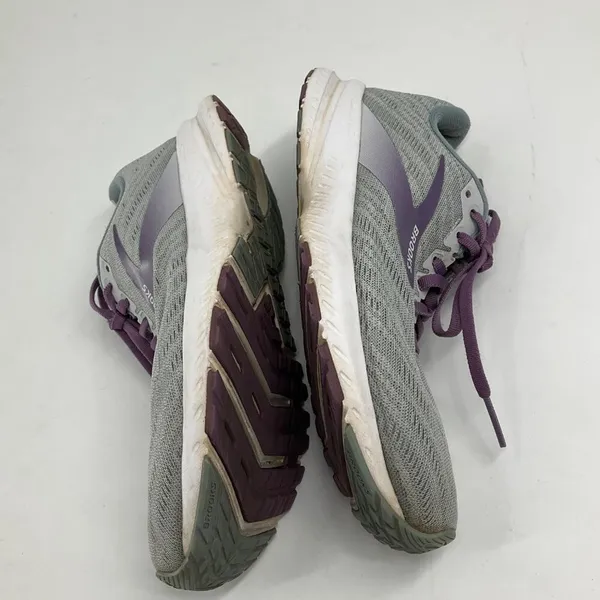 Brooks Launch 7 Womens Running Shoes Size 8.5 Gray & Purple Lightweight athletic - Image 10