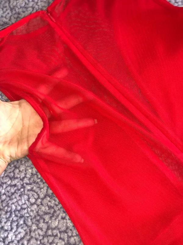Red mini Dress Size M - Image 2