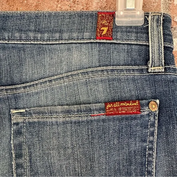 7 For All Mankind Roxanne Jeans Women’s 28 Blue Skinny - Image 7