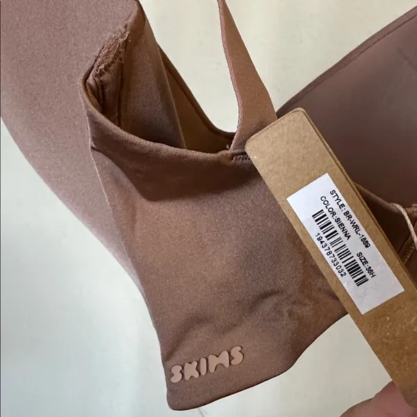 NWT SKIMS Wireless Form‎ T-Shirt Demi Bra BR-WRL-1889 Sienna Size 36H - Image 6