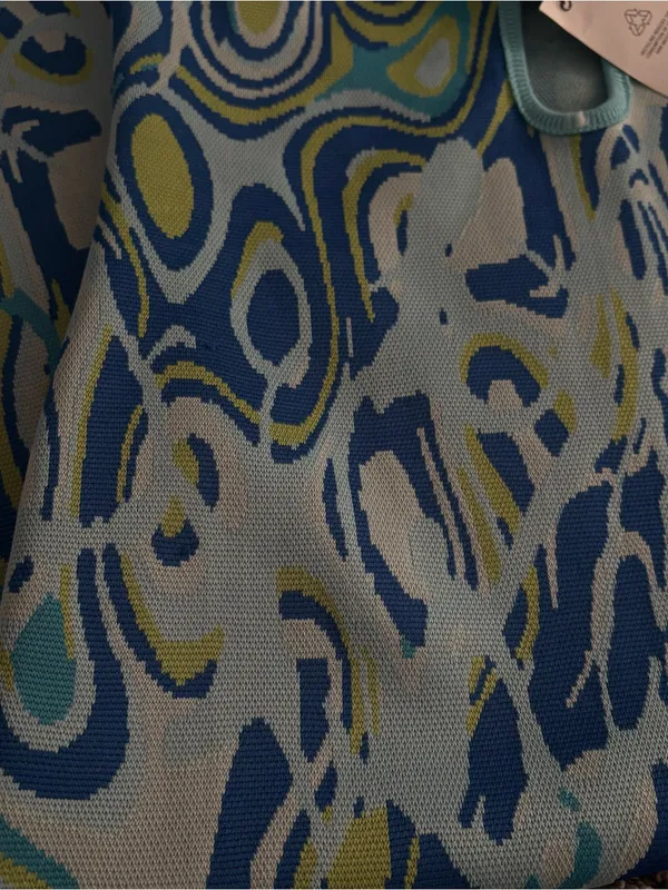 Zara Blue Long Dress - Image 2