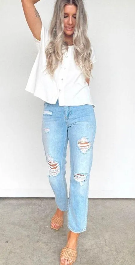Vestique Straight Leg Jeans - Image 2