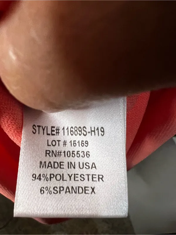 Slinky Brand Coral Orange Sleeveless Midi Dress Casual Resort Summer - Image 6
