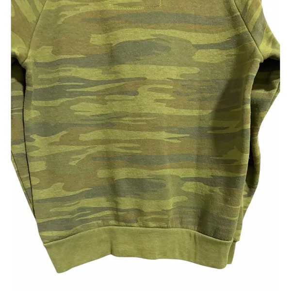 Aviator Nation Logo Camo‎ Crew Sweatshirt Size XS - Image 6