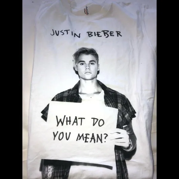 Justin Bieber What Do You Mean Concert Tee - Image 2