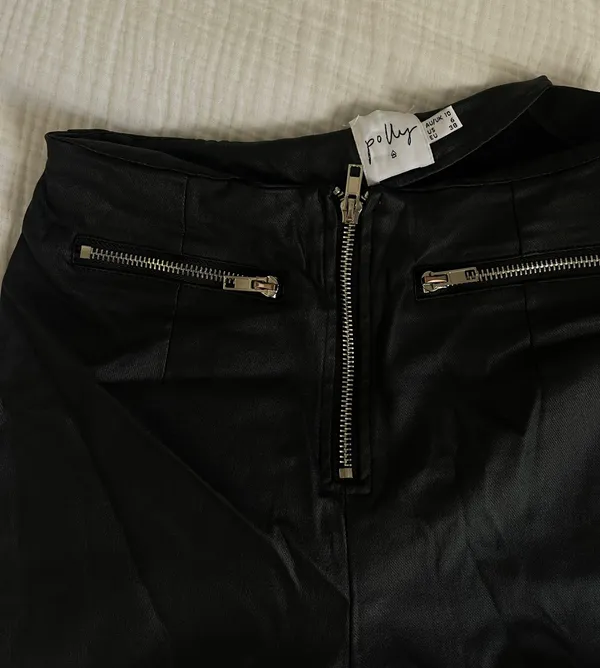 Princess Polly Leather Pants - Image 8