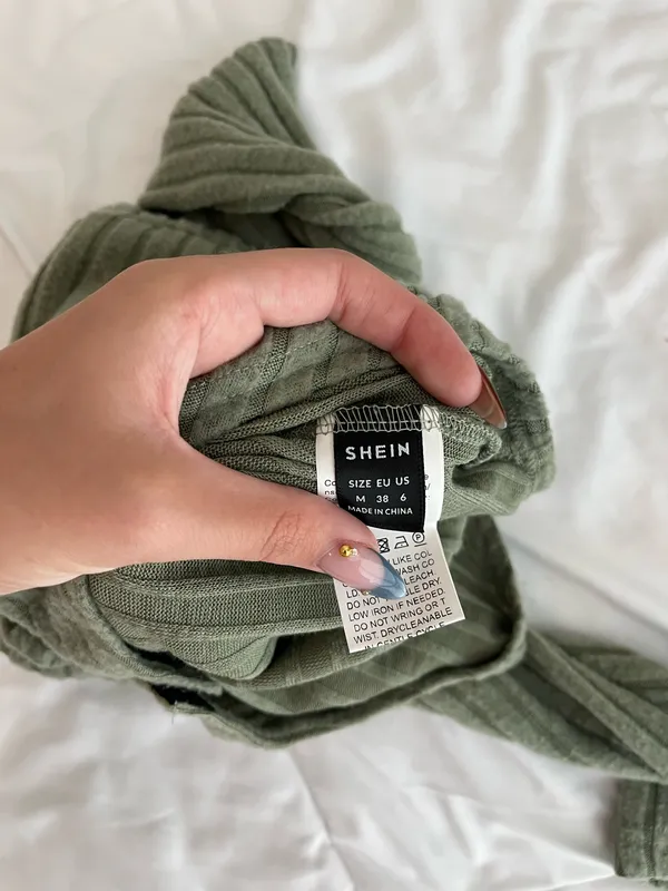 Sage grew bodysuit Green Size M - Image 4